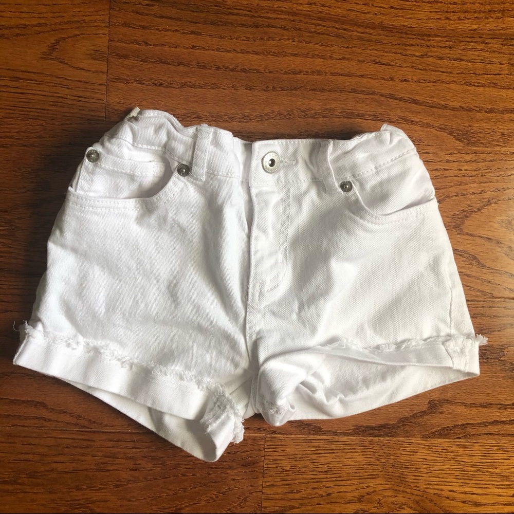 Girls White Lucky Brand Shorts